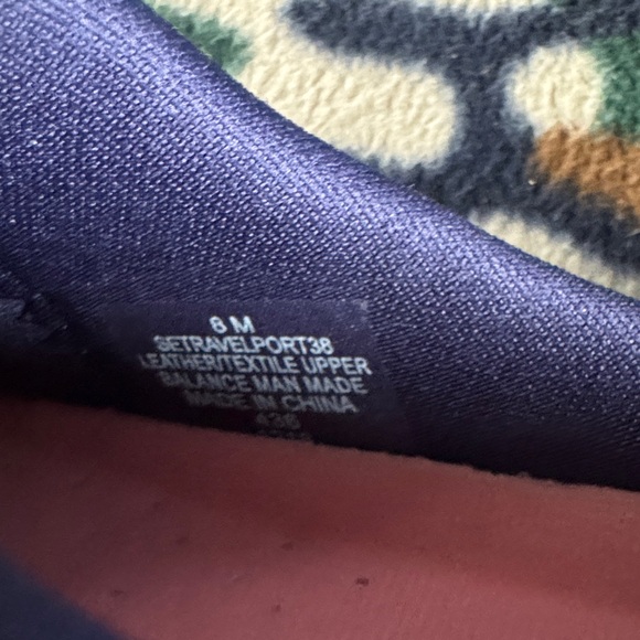 Easy Spirit Navy Floral Sneakers - Picture 3 of 5